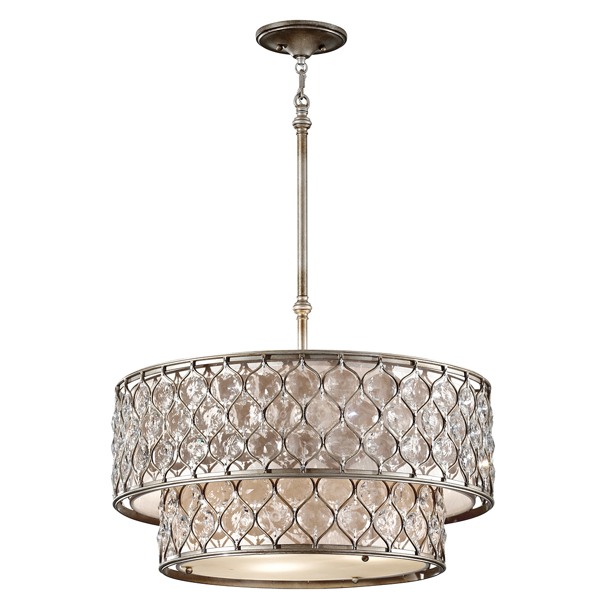 0007692_sblcp54_elegant_pendant_two_tier_chandelier Two Tier Pendant