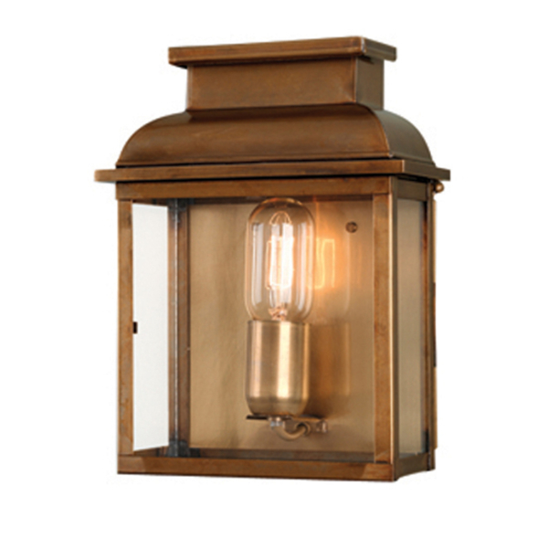 Antique Brass Wall Lantern 1 light