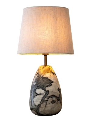 Website - Marble and Bronze Table Lamp