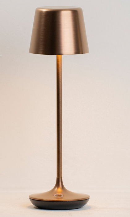 Website - Portable Brushed Bronze Outdoor Table Lamp